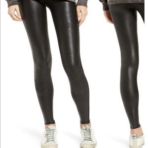 SPANX Faux Leather Leggings
